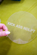 5” Circle Acrylic Stencil
