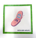 Pink Flip Phone Canvas