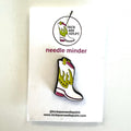 Pink + Green Boot Needle Minder