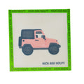 Jolene the Pink Jeep Canvas