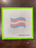Trans Visibility Flag Canvas